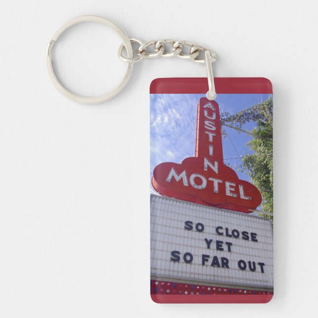 Austin Motel Key Ring (Front)