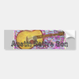 Austin Native Son Bumper Sticker