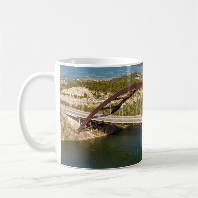 Austin Pennybacker Bridge Coffee Mug (Left)