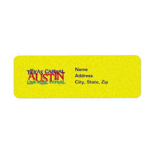 AUSTIN RETURN ADDRESS LABEL