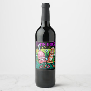 Austin Rocks Wine Label