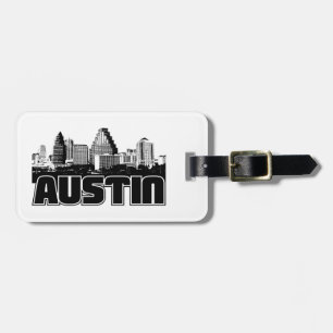 Austin Skyline Luggage Tag