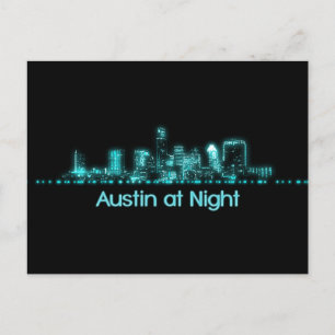 Austin Skyline Postcard