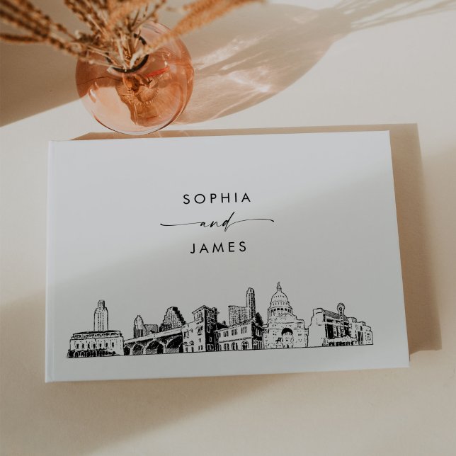 Austin Skyline Wedding Guest Book (Creator Uploaded)