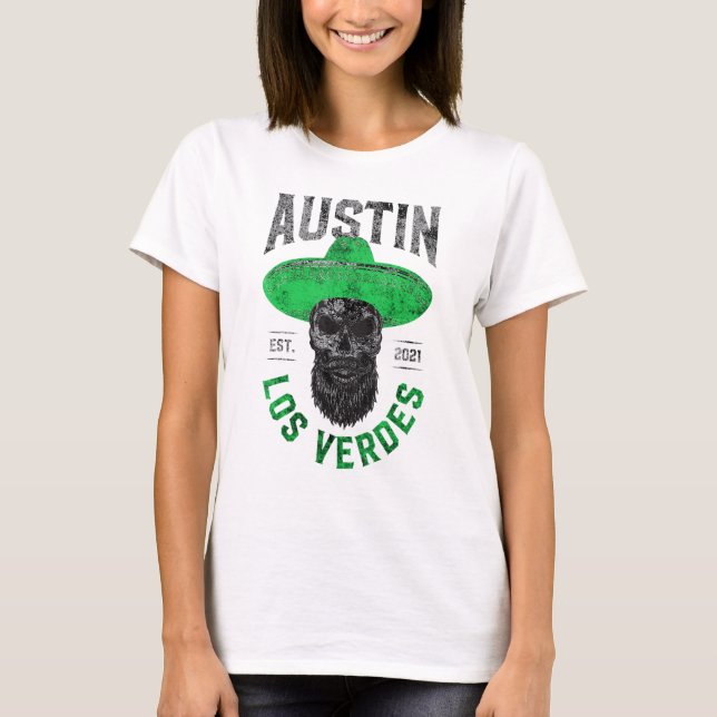 Austin Soccer Austin Verdes Gear Austin Soccer Fc  T-Shirt (Front)