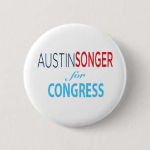 Austin Songer For Congress - Button [2.25 Inches]