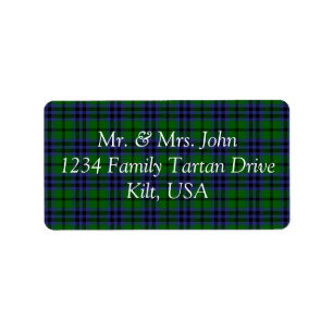 Austin Tartan Label