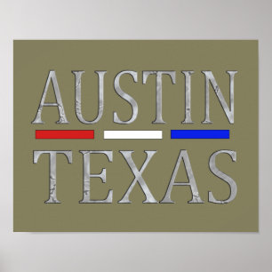 Austin Texas - Art print