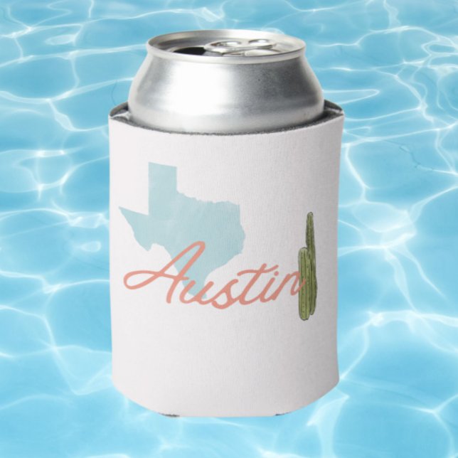 Austin Texas Bachelorette Girls Club Can Cooler (Creator Uploaded)