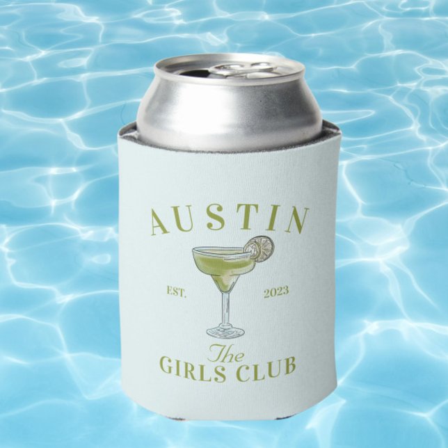 Austin Texas Bachelorette Girls Club Can Cooler (Creator Uploaded)