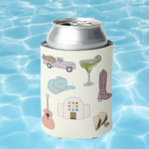Austin, Texas bachelorette wedding Can Cooler