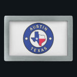 Austin Texas Belt Buckle<br><div class="desc">Austin Texas</div>