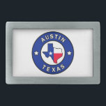 Austin Texas Belt Buckle<br><div class="desc">Austin Texas</div>