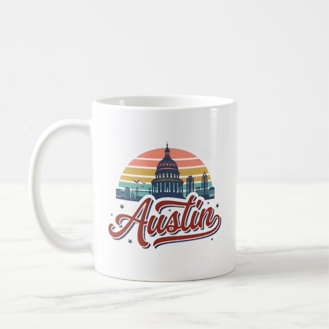 Austin Texas Coffee Mug (Left)
