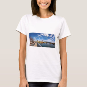 Austin Texas Downtown Lady Bird Lake Trail Bridge T-Shirt
