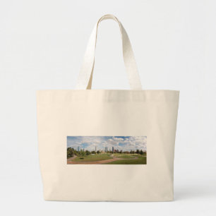 Austin, Texas Downtown Skyline from Butler Park Large Tote Bag