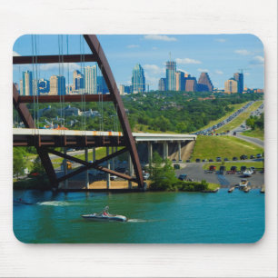Austin, Texas from 360 Bridge Mouse Pad