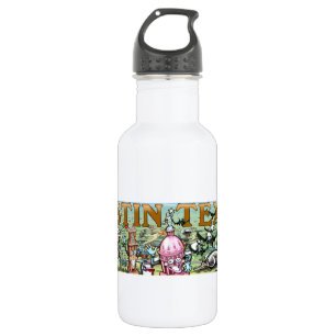 Austin Texas Fun Map 532 Ml Water Bottle