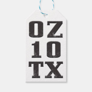Austin, Texas Gift Tags