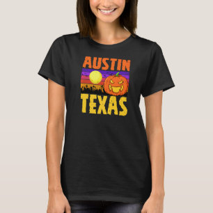 Austin Texas Happy Halloween Party Local City Prid T-Shirt