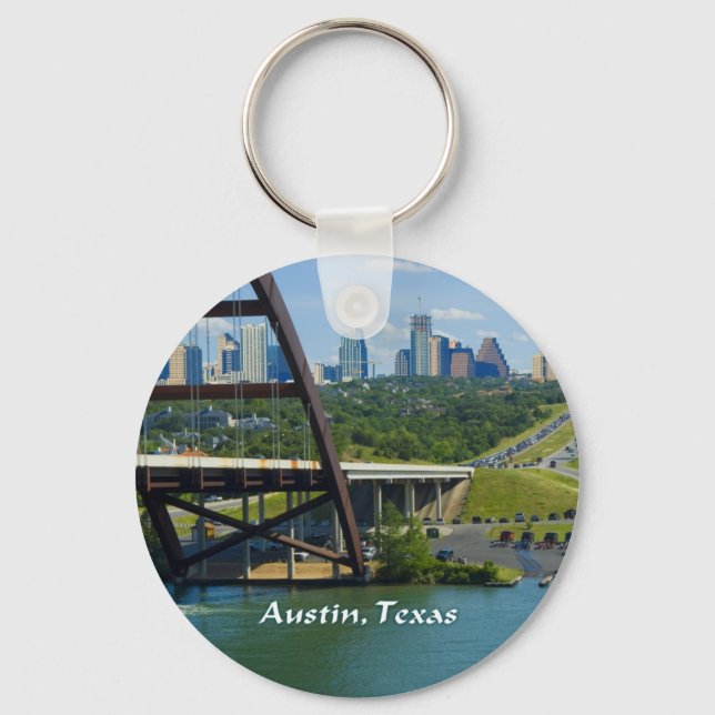Austin, Texas Key Ring (Front)