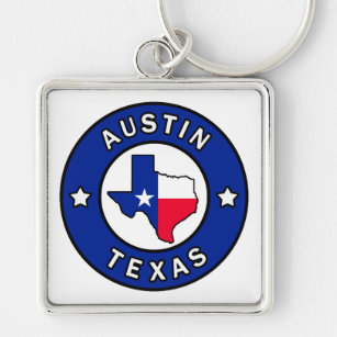 Austin Texas Key Ring