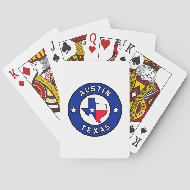 Austin Texas Playing Cards (Back)
