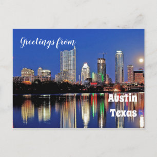 Austin Texas --- Postcard