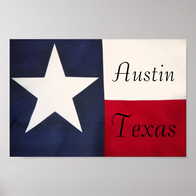 Austin Texas Poster (Front)
