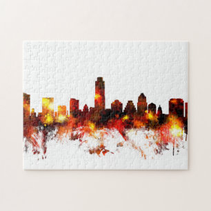 Austin Texas Skyline Jigsaw Puzzle