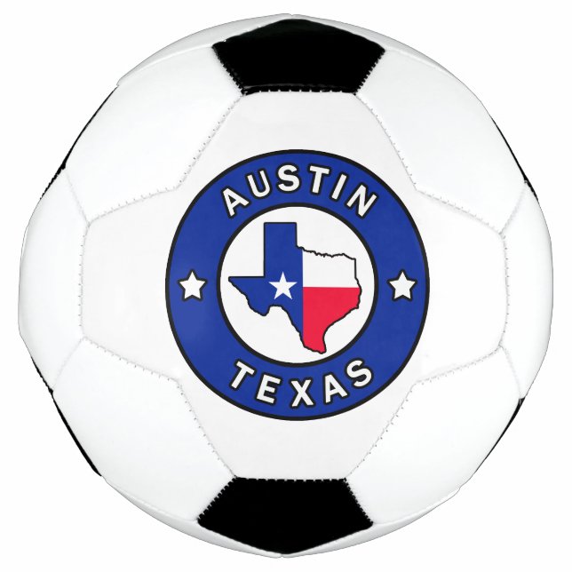 Austin Texas Soccer Ball (Front)