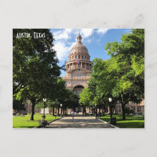 Austin Texas State Capital Building Postcard