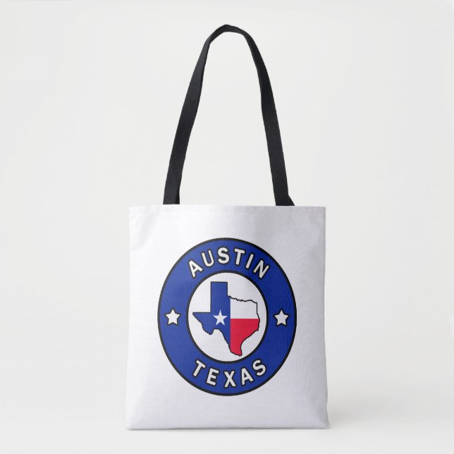 Austin Texas Tote Bag (Front)