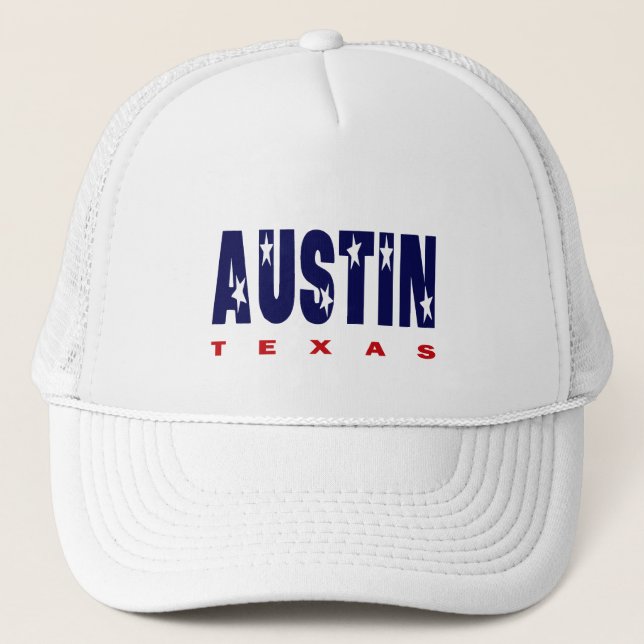 AUSTIN, TEXAS TRUCKER HAT (Front)