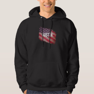 Austin Texas USA American Flag TX Vintage US Souve Hoodie