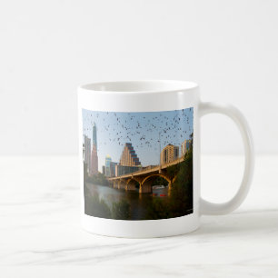 Austin, Texas with Bats Coffee Mug