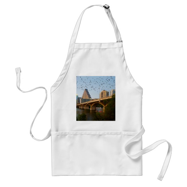 Austin, Texas with Bats Standard Apron (Front)