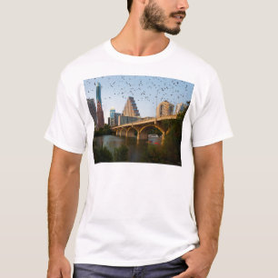 Austin, Texas with Bats T-Shirt