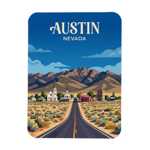 Austin USA Magnet