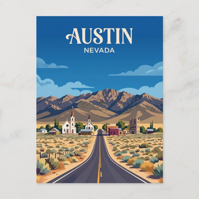 Austin USA Postcard (Front)