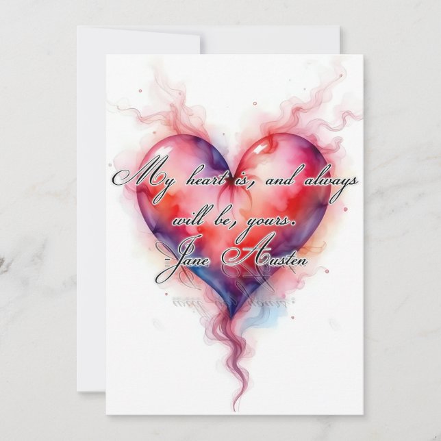 Austin's Heart  Holiday Card (Front)