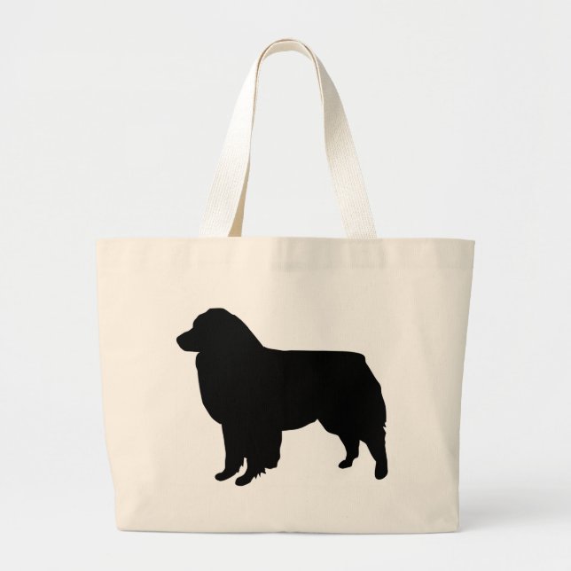 Austrailan Shepherd Gear Large Tote Bag (Front)