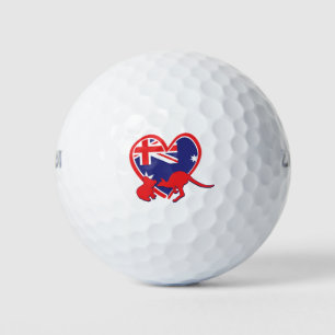 Austrailia-Love-with-Animals Golf Balls