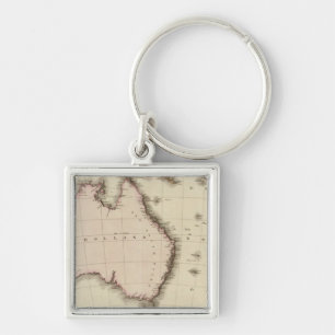 Australasia Key Ring