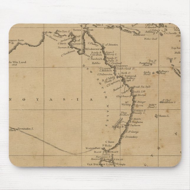 Australasia Mouse Pad (Front)