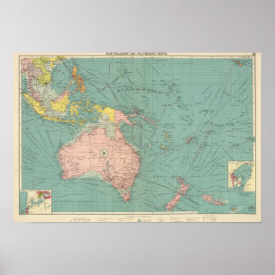 Australasian, Polynesian ports Poster