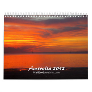 Australia 2012 calendar
