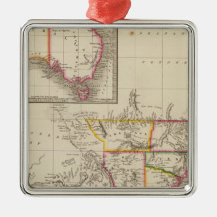 Australia 2 metal ornament