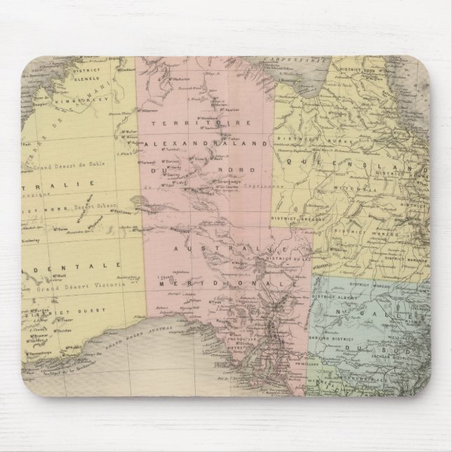 Australia 3 mouse pad (Front)
