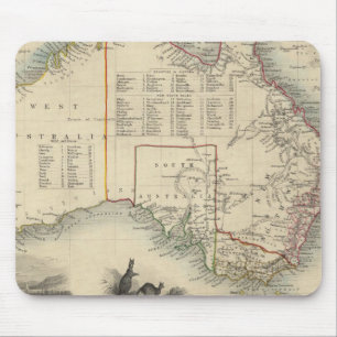 Australia 5 mouse pad